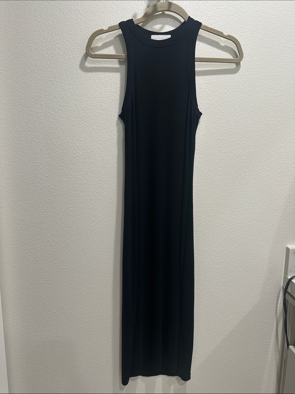 House of Harlow 1960 Black Sleeveless Maxi Dress